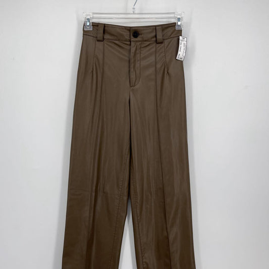 Zara Faux Leather Pants