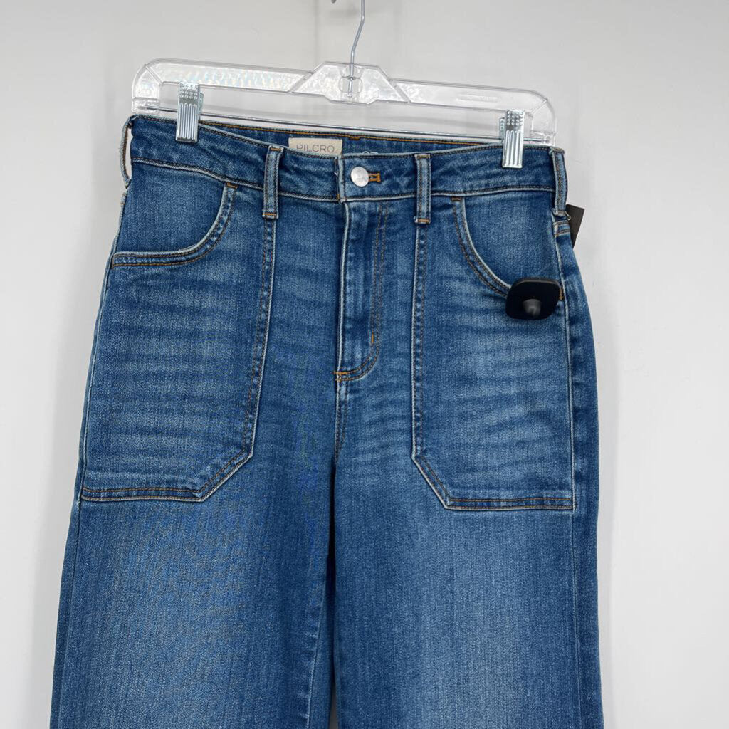 Pilcro Wide Leg Jeans