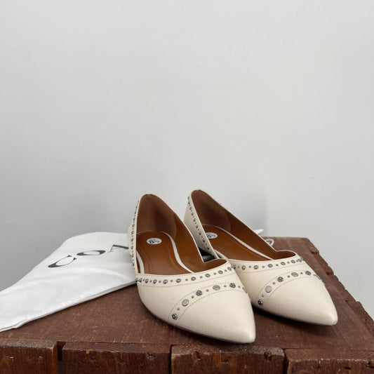 Coach Studded Flats