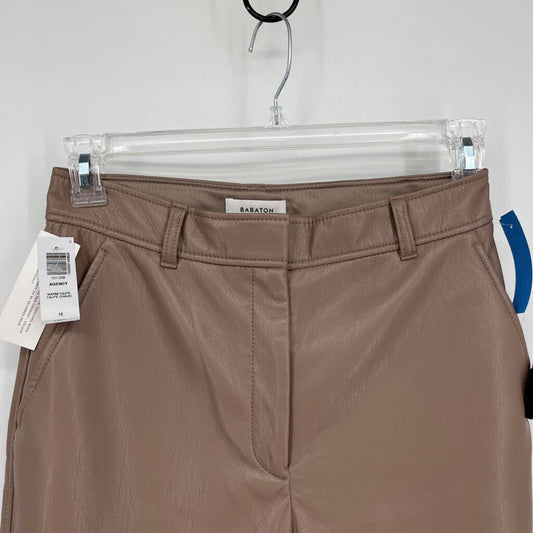 Babaton faux leather Pants