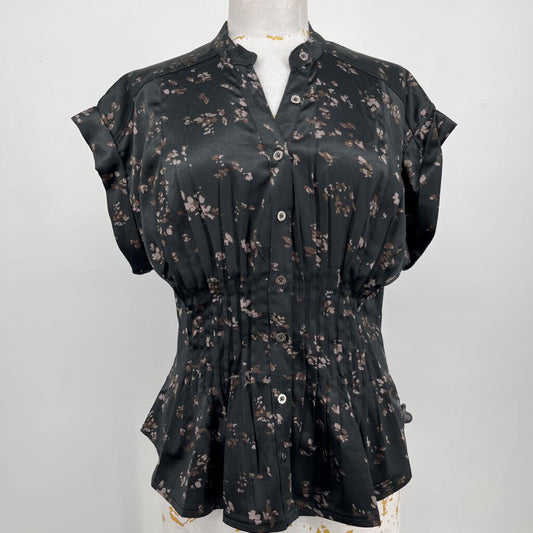 Pilcro S/s Floral Shirt