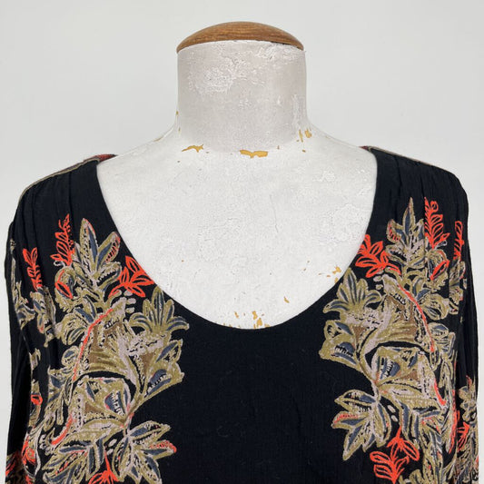 Free People L/s Floral Dress