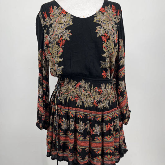 Free People L/s Floral Dress