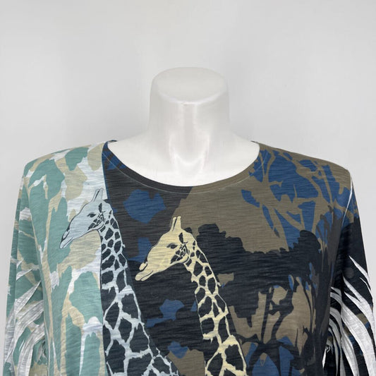 Jess & Jane L/s Giraffe Shirt