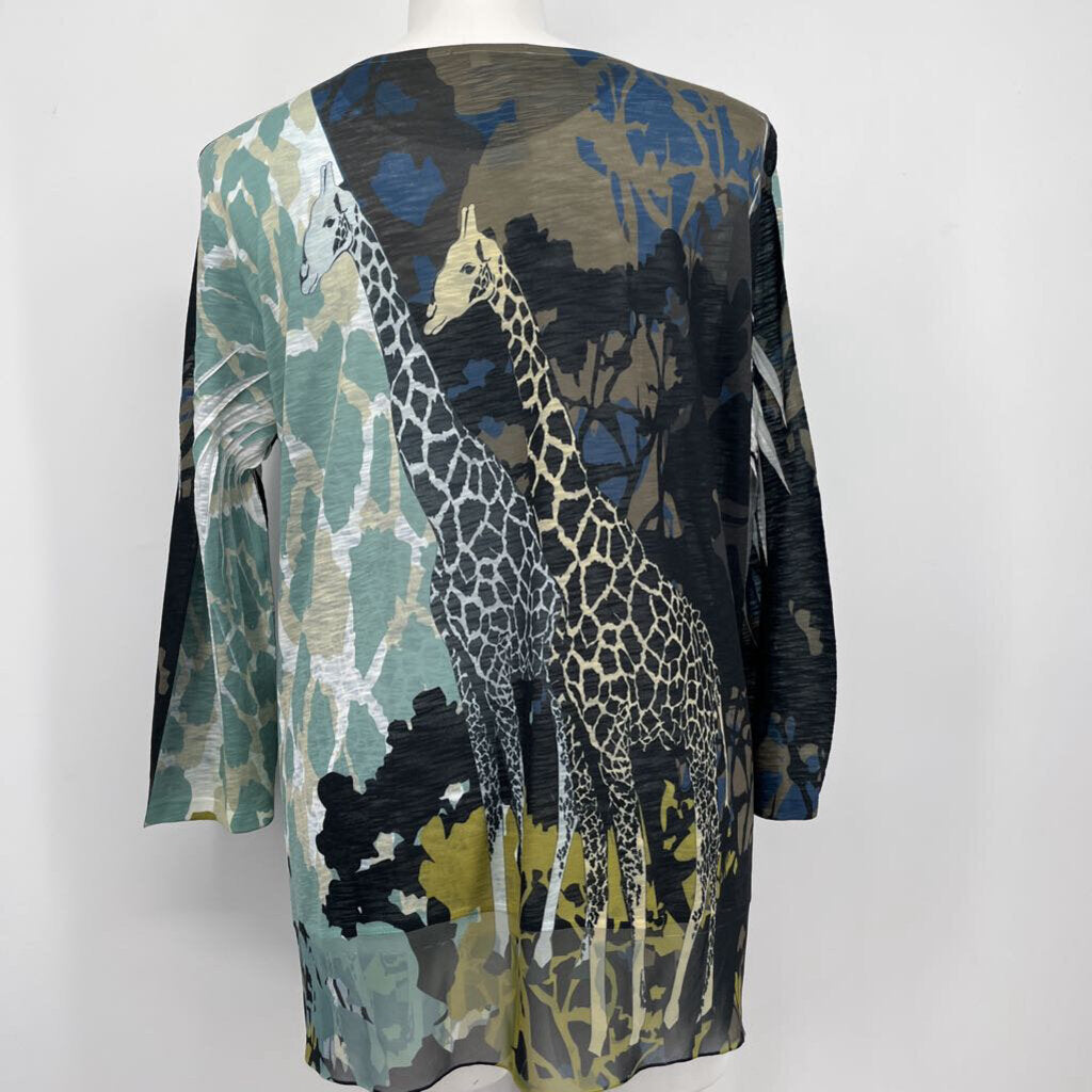 Jess & Jane L/s Giraffe Shirt