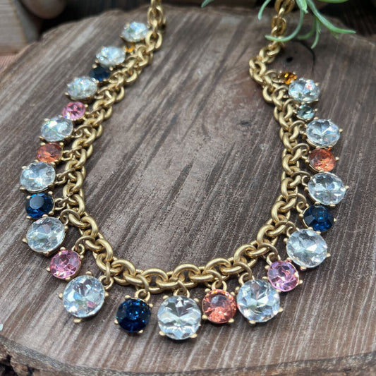 Ann Taylor Rhinestone Necklace