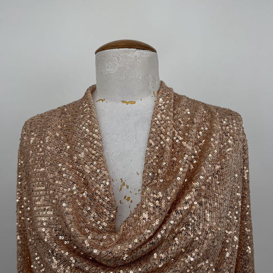 Boston Proper L/s Sequin Shirt