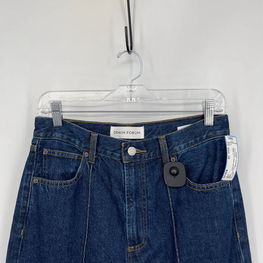 Denim Forum Wide Leg Jeans