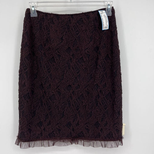 Teri Jon Textured Skirt