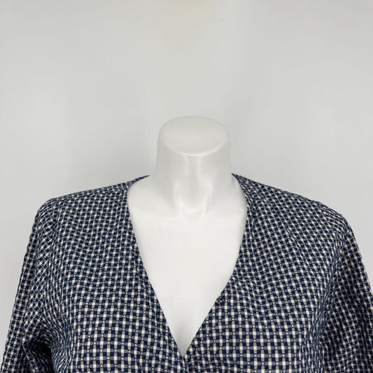 Madewell 3/4 Slv Checked Shirt