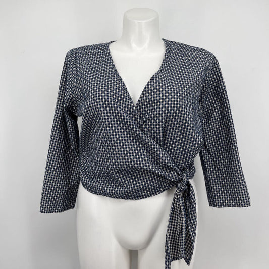 Madewell 3/4 Slv Checked Shirt