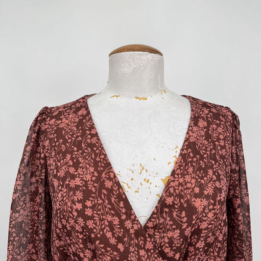 Socialite L/s Floral Dress