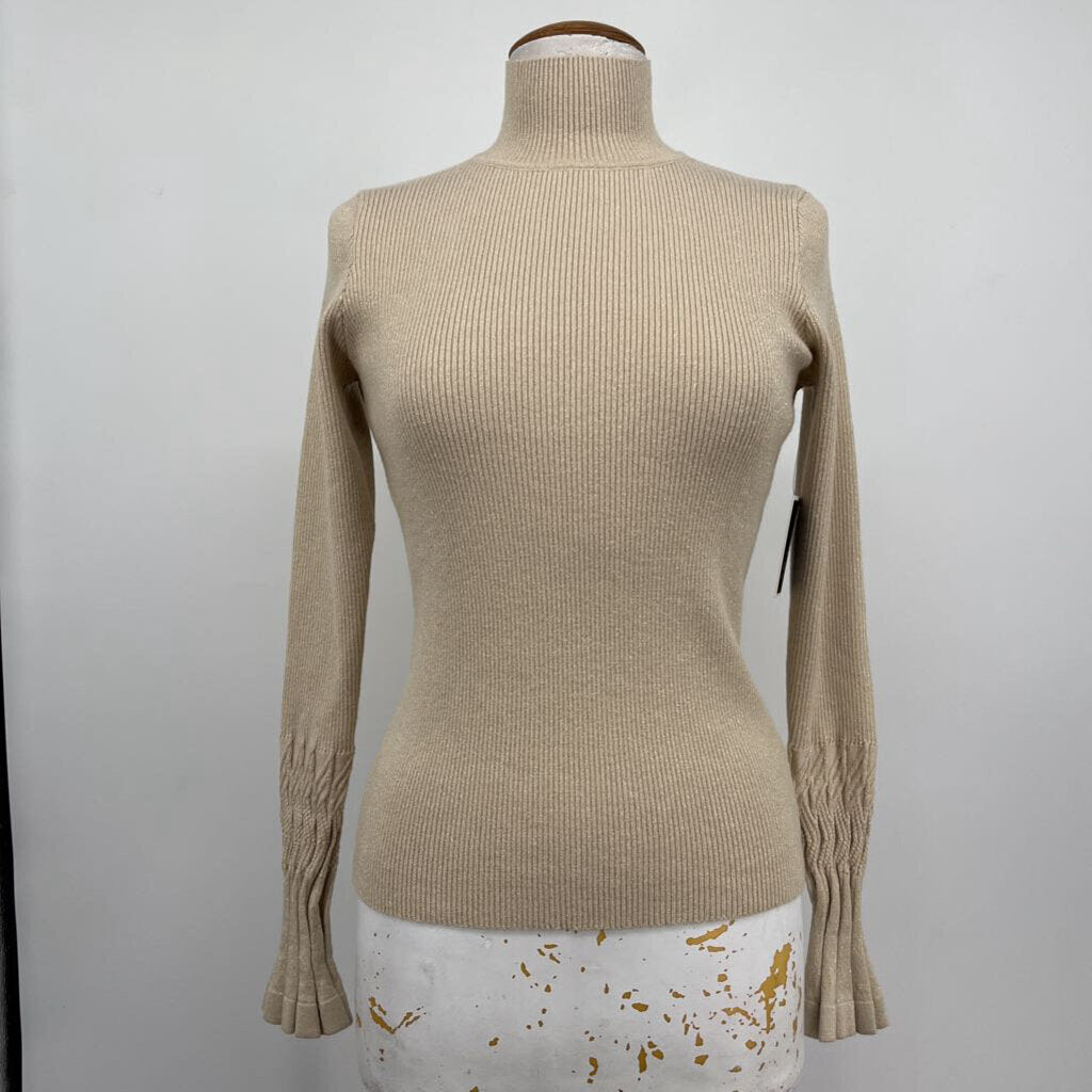 On 12th L/s Metallic Sweater