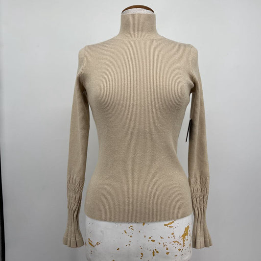 On 12th L/s Metallic Sweater