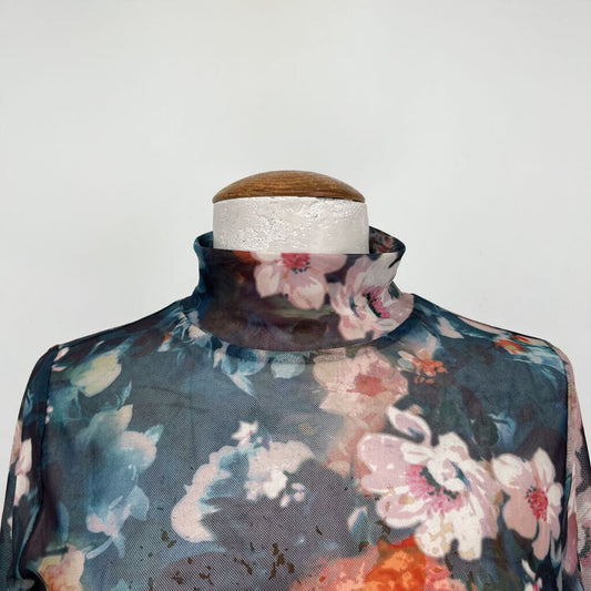 Anthropologie L/s Floral Shirt