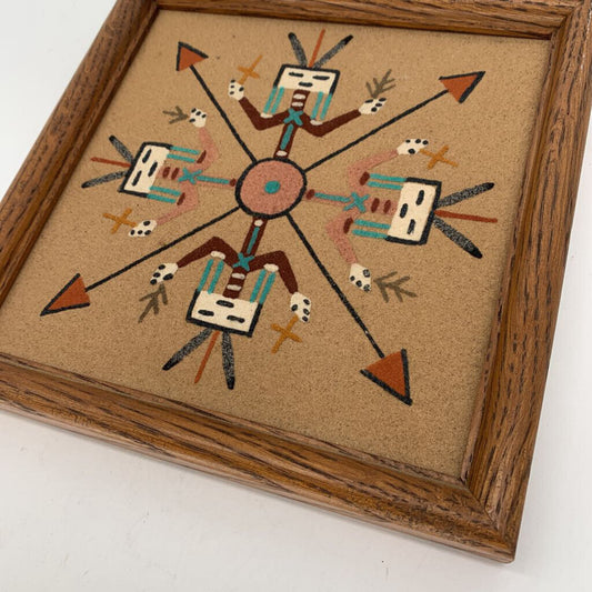 Framed Navajo Sand Art