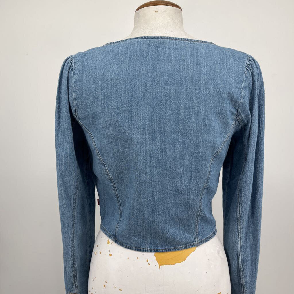 Levis L/s Crop Shirt
