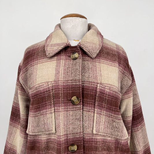 AE Plaid Shacket
