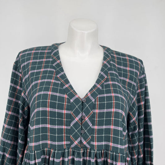 Madewell L/s Plaid Dress
