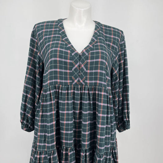 Madewell L/s Plaid Dress
