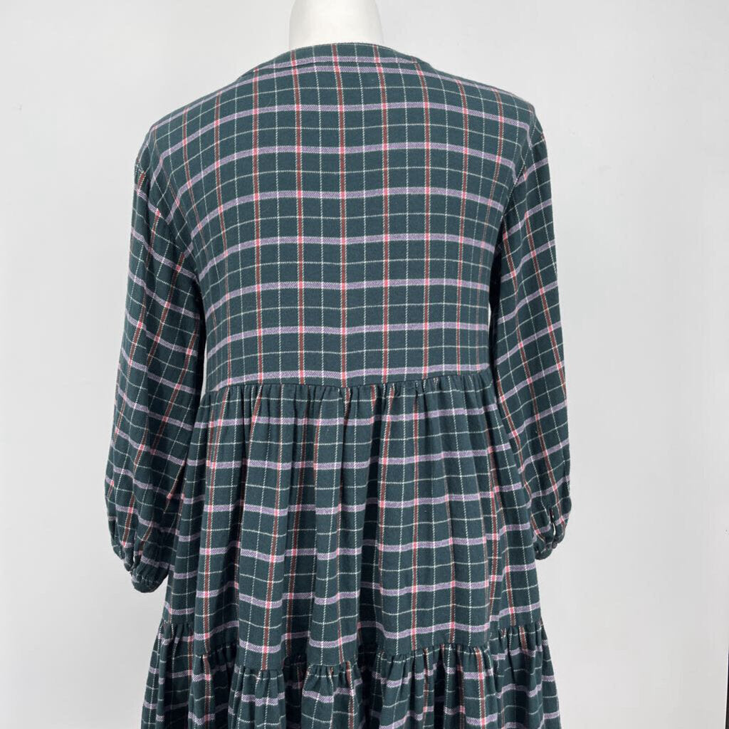 Madewell L/s Plaid Dress