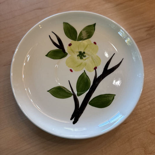 Vintage Floral Saucer Set