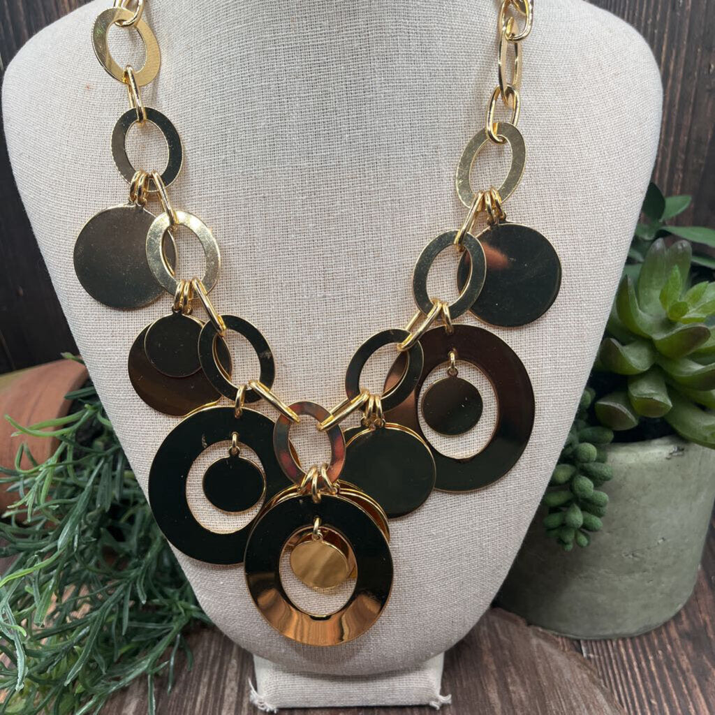 J Crew Oval Links Necklace