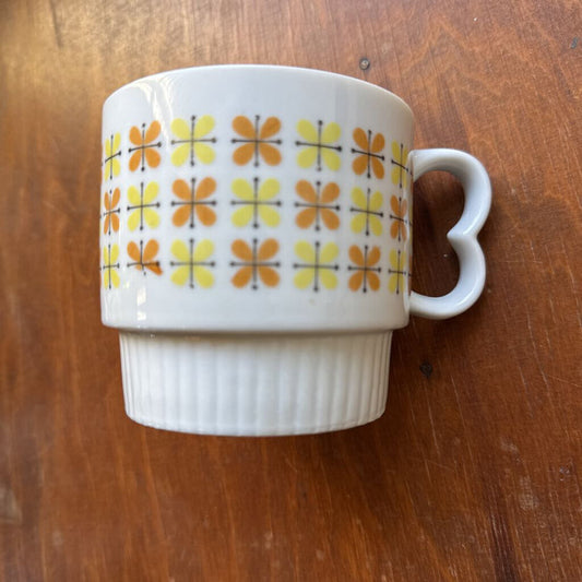 Vintage Floral Mug