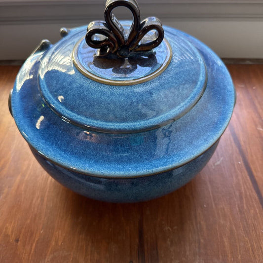 Handmade Pottery Soup Toureen