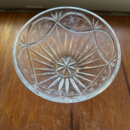 Crystal Serving Bowl