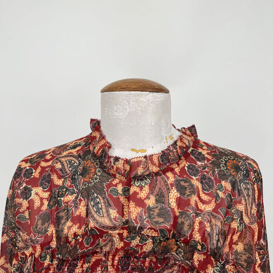 Let Me Be L/s Paisley Shirt