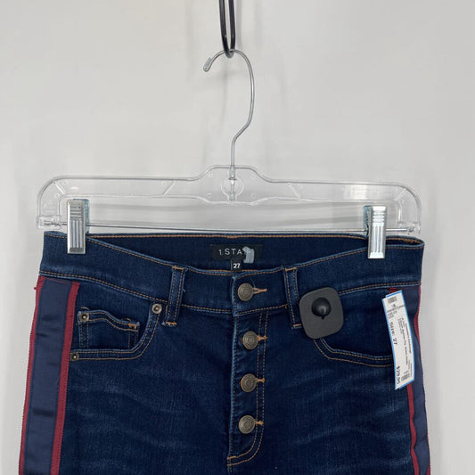 1.State Button Fly Jeans