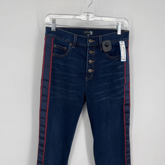 1.State Button Fly Jeans