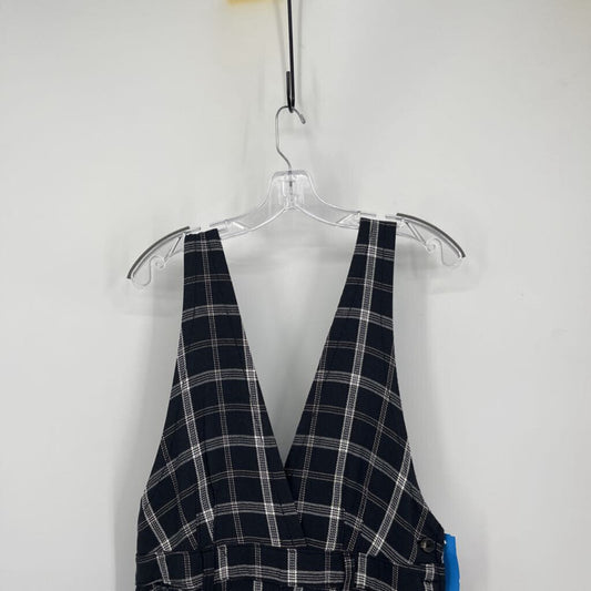 Free People Plaid Jumpsuit