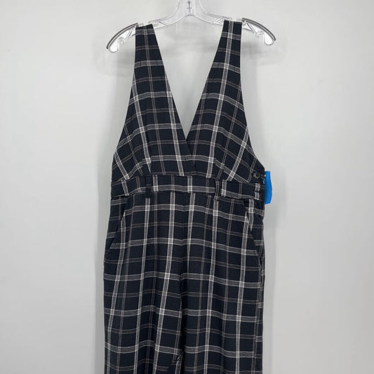Free People Plaid Jumpsuit