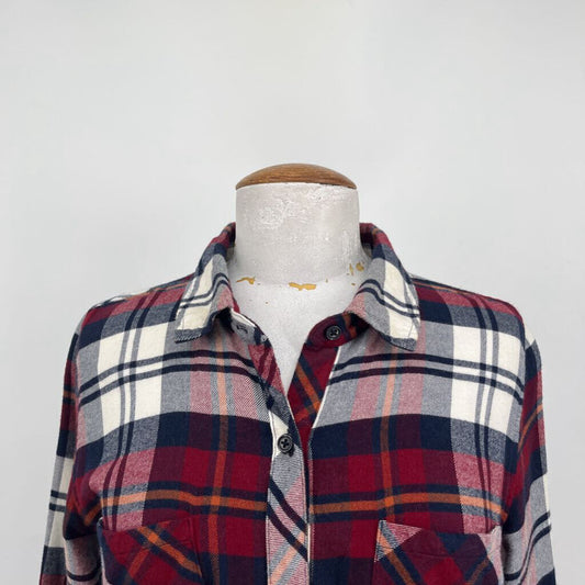 Rails L/s Plaid Shirt Dress