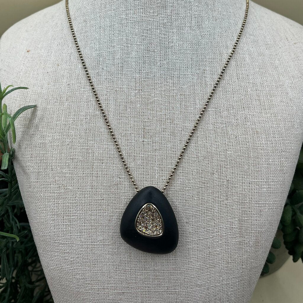 Roberto Ebony & Diamond Necklace