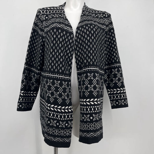 Talbots L/s Open Sweater