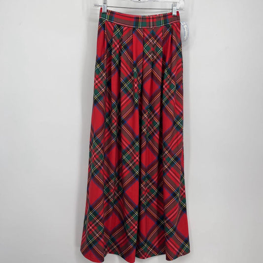 Zattcas Plaid Skirt