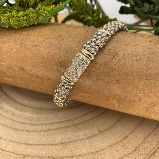 Lagos Diamond Caviar Bracelet