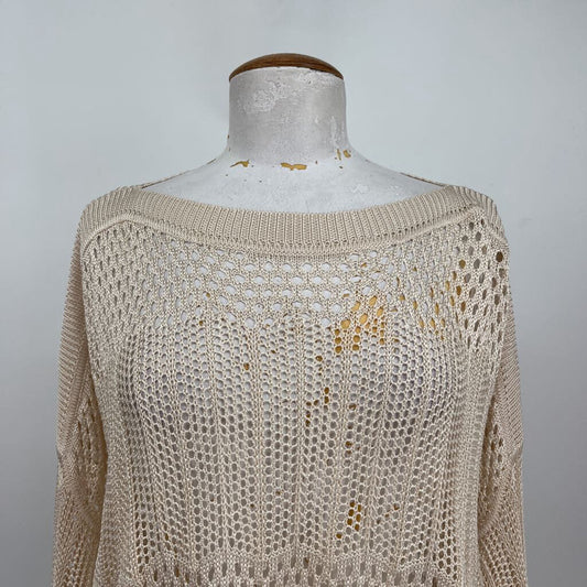 All Saints Open Weave Sweater
