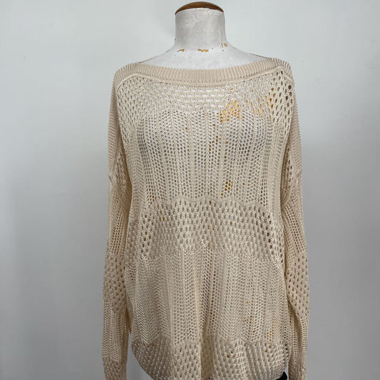 All Saints Open Weave Sweater