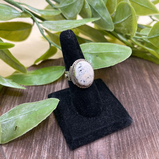 C Spencer Buffalo Turquoise Ring