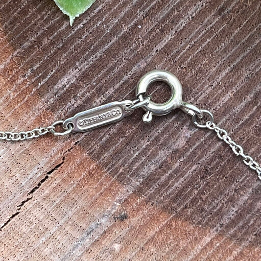 Tiffany & Co Keyhole Heart Necklace