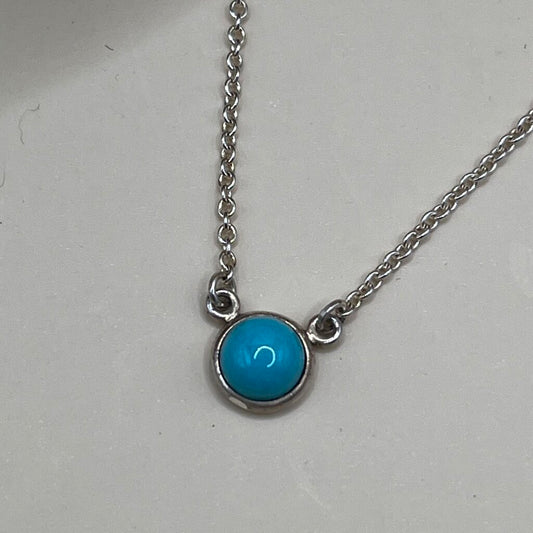 Tiffany & Co Turquoise Pendant Necklace