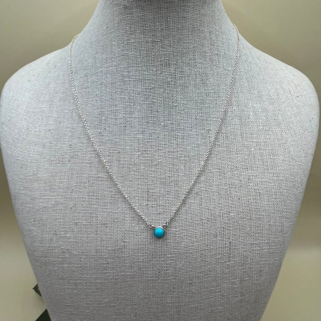 Tiffany & Co Turquoise Pendant Necklace