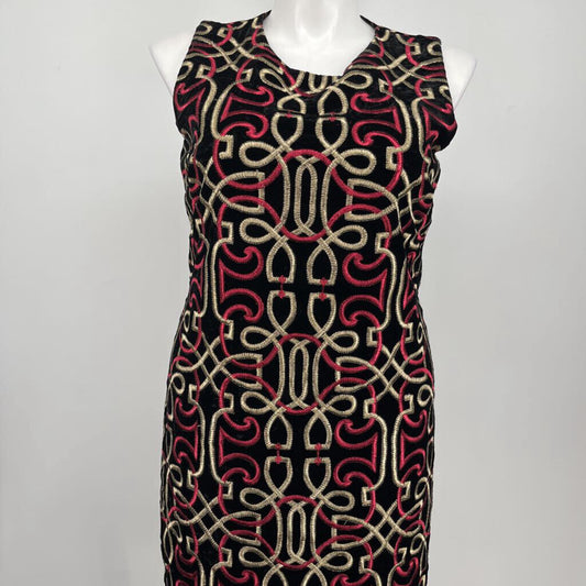 J McLaughlin Velvet Embellished Dress