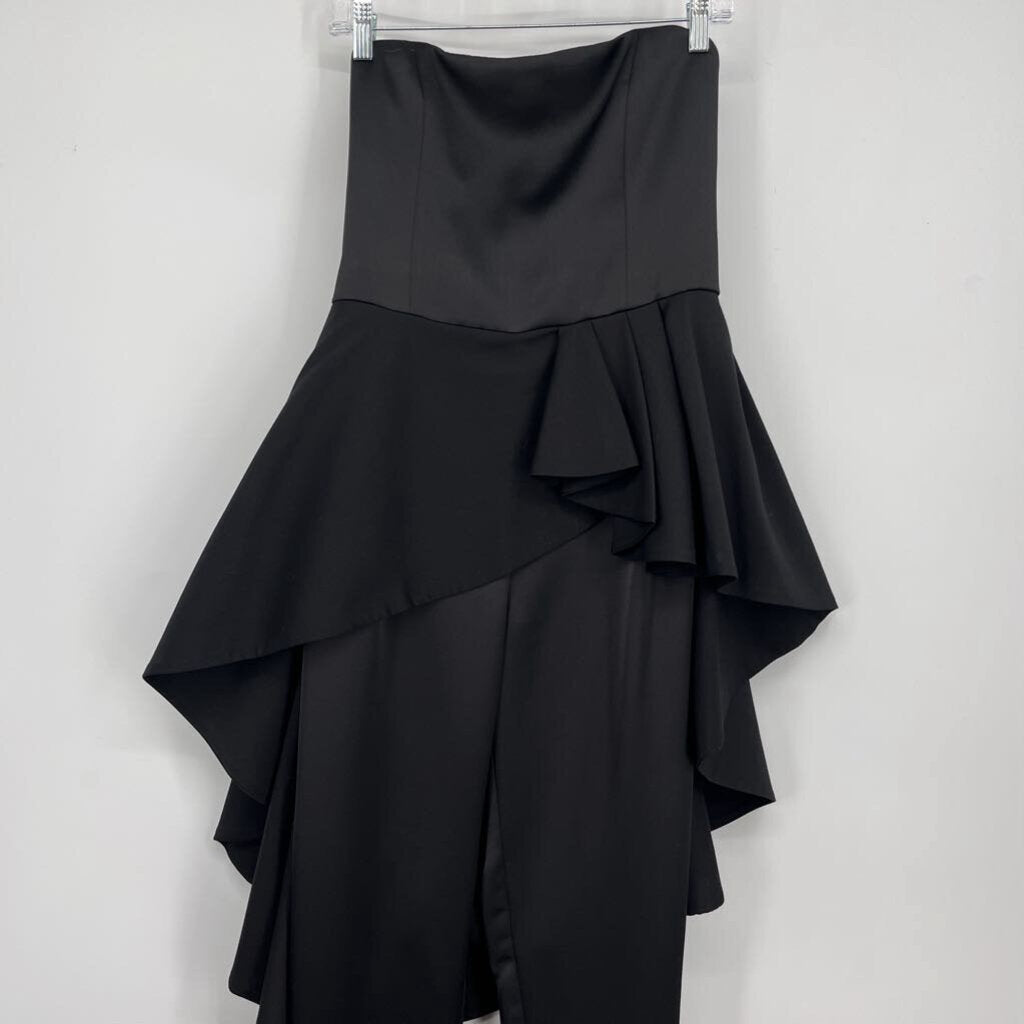Halston Strapless Jumpsuit