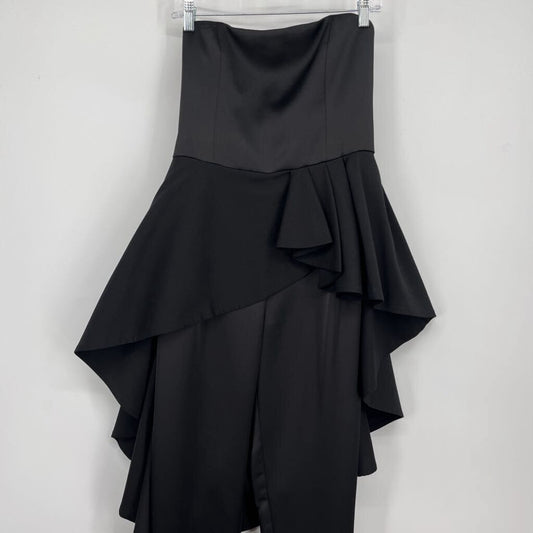 Halston Strapless Jumpsuit