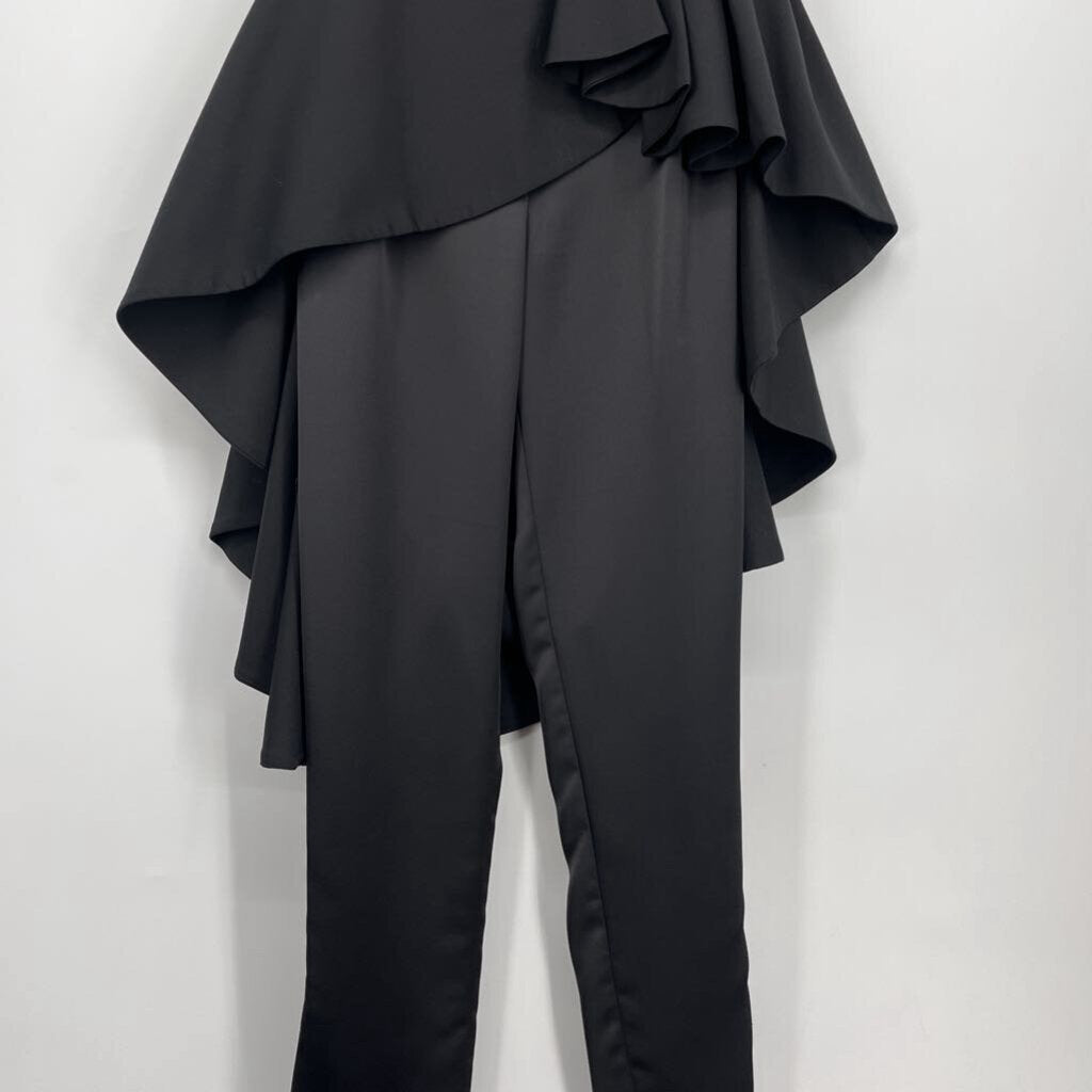 Halston Strapless Jumpsuit